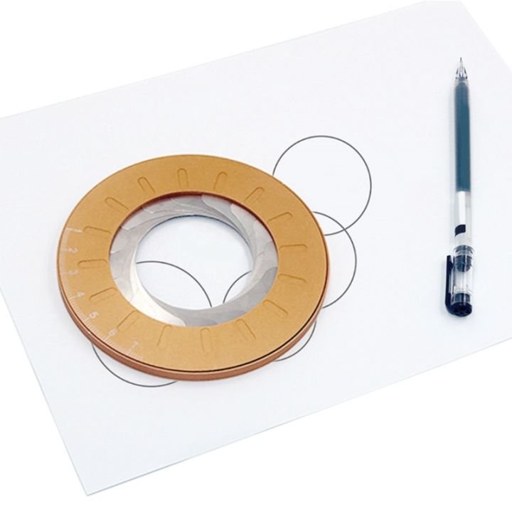 5Inches%20Round%20Geometry%20Ruler%20Metal%20Scale%20Ruler%20Drawing%20Circle%20Ruler%20Round%20Template%20Ruler%20for%20Designer%20Teacher%20Carpenter%20-%20Image%205