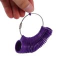 Ring Size Ruler, ACOO Plastic Ring Mandrel Stick Measuring Stick With US Sizes Of 0-13 Circle Finger Sizers Ring Gauge.