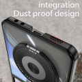 HODON 360° Rotatable Magnetic Kickstand Phone Case for Samsung Galaxy Z Flip 7 6 5 TPU+PC Clear Shockproof Cover.