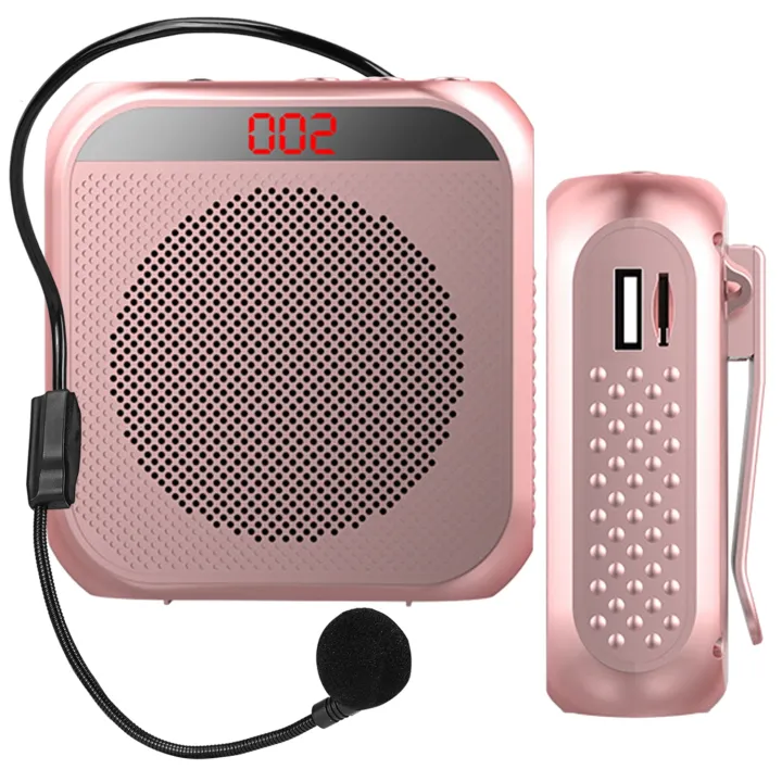 Gosear%205W%202400mAh%20Voice%20Amplifier%20Multifunctional%20Portable%20Personal%20Voice%20Speaker%20with%20Microphone%20Display%20for%20Teachers%20Speech%20-%20Image%207