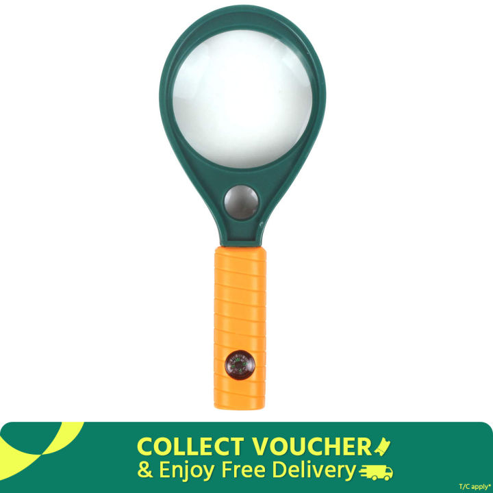 Magnifying Glass - Yellow and Green 50,65,75,90MM
