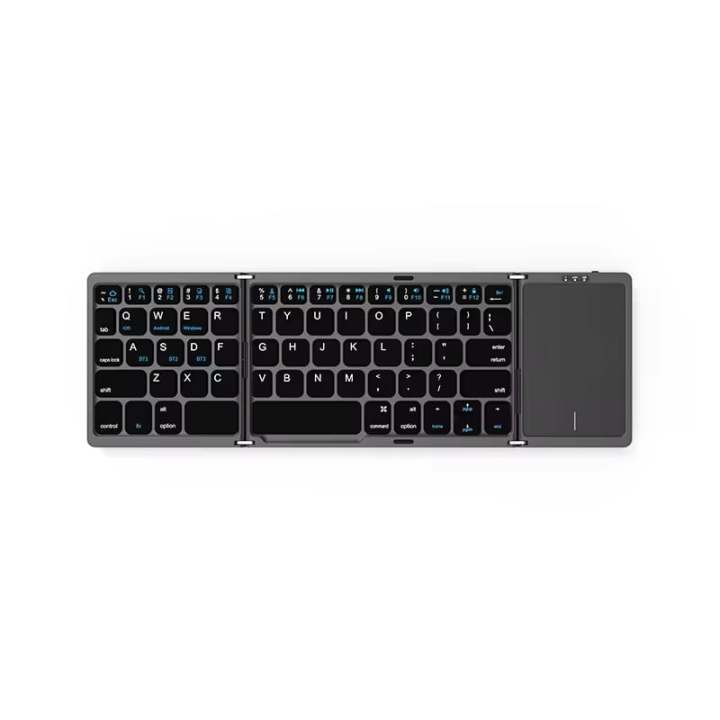 B033 Foldable Bluetooth Keyboard With Touchpad