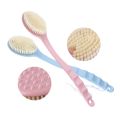 【Cathery Baby Store】1PC Scrubber Brush Long Bathroom Shower Exfoliating Mager Skin Cleaner Colors.