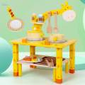 Kids Wooden Playset Kids Play Kitchen Set for Toddlers Children. 