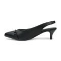 Bata PRIMA Slingback Pointy Kitten-Heel for Women.
