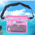 Drifting Swimming Three-Layer Sealed Waterproof Bag Storage Bag Touch Screen Crossbody Plus-Sized Takeaway PVCWaterproof Waist Bag. 