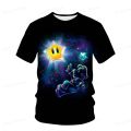 Mario Bros Tshrit for Boys Short Sleeve Children Girls T Shirts Kids Popular Super Mario Tops Tee Summer Tees.