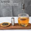 Easy-to-use Tea Infuser with Fine Filter Holes Tea Strainer Stainless Steel Secure Lid Fine Mesh with Handle Simple Operation Food-grade Infuser Tea Infuser with Lid Buckle Design.