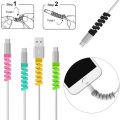 Charging Cable Protector for Phones USB Cord Organizer Holder Silicone Cable Saver for Mouse Charger Cable Management. 