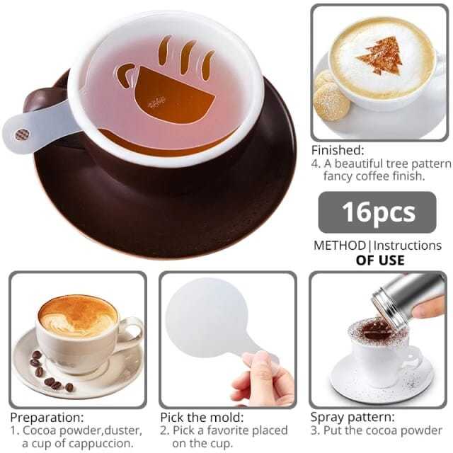 16pcs/Set%20Coffee%20Prinitng%20Mold%20DIY%20Plastic%20Coffee%20Foam%20Spray%20Template%20Cappuccino%20Coffee%20Decoration%20Stencil%20-%20Image%206