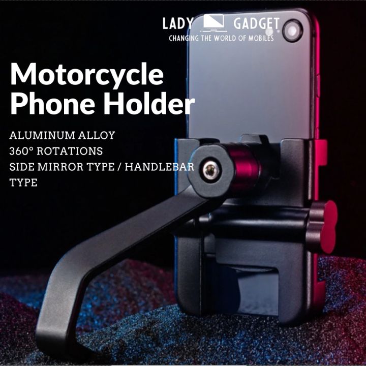 Motorcycle%20Mount%20Bike%20Mobile%20Phone%20Holder%20Aluminum%20Alloy%20with%20360%20Degree%20Rotation%20Adjustable%20Motor%20Phone%20Holder%20-%20Image%204