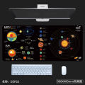 Space mouse pad, oversized starry sky premium cosmic keyboard pad, dirt-resistant, gaming, studying, office, non-slip desk mat. 