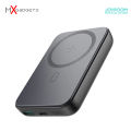 Joyroom JR-W020 New Upgrade 20W More Small & Mini PD Magnetic Wireless Power bank 10000mAh - Black. 