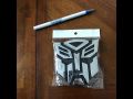 Transformers Car Decoration Sticker Logo Zinc Alloy 3D Autobot Decepticon Emblem Badge Decal Truck Car Styling Transformers stickers. 