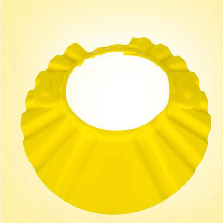 Baby%20Kids%20Children%20Shampoo%20Bath%20Bathing%20Shower%20Cap%20Hat%20Wash%20Hair%20Shield%20To%20Prevent%20The%20Shampoo%20Water%20Touches%20The%20Baby's%20Face%20-%20Image%205