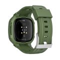 Watch Strap For Fitbit Versa 4 / 3 / Sense 2 / Sense 1 Armor Integrated TPU Watch Band. 
