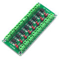 8-way Photoelectric Isolation Module Voltage Isolation Board Control Transfer Drive Board 817 Optocoupler Module. 