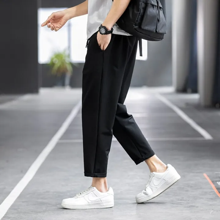 Men's%20Summer%20Spring%20Casual%20Fashion%20Quick%20Dry%20Breathable%20Solid%20color%20Pants%20Male%20Lightweight%20Street%20Fitness%20Joggers%20Trousers%20-%20Image%204