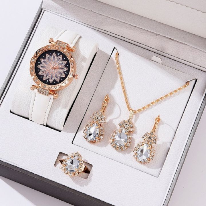 Fashionable%20Belt%20Stone%20Watch%20and%20Stone%20Jewelry%20Sets%20For%20Women%20Gift%20Item%20-%20Image%203