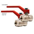 Geyser fitting parts  SANWA Brass Ball Valve (Full Bore) Faucet Water top Model BV 15FB 1/2" inches 2 pecs Bundle. 