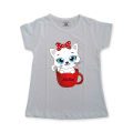 Cotton Half Sleeve Stylish Tops for Girls. 