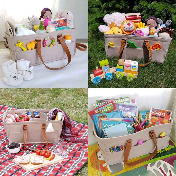 Durable%20Baby%20Diaper%20Caddy%20Organizer%20&%20Changing%20Pad,%20Unisex%20Portable%20Storage%20Bin%20for%20Travel%20or%20Home,%20Eco-Friendly%20Felt%20Basket%20Bag%20with%20Customizable%20Compartments,%20Leather%20Handles%20-%20Image%208