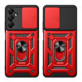 Quiberk for Samsung Galaxy A05s / A25 5G Phone Case Slide Camera Cover Magnetic Kickstand Hard Shockproof Armor Back Casing. 