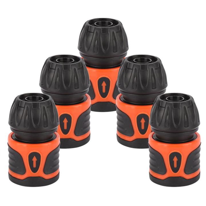 5Pcs 1/2" Garden Hose Quick Connector Water Pipe Home Gardening Acc XA