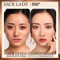 SACE LADY Matte Liquid Foundation Waterproof Long-wear Poreless Finish Face Makeup. 