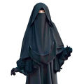 Hoodie niqab butterfly hooded niqab for full body cover hijab for prayer - Hijab Collection - Hijab. 
