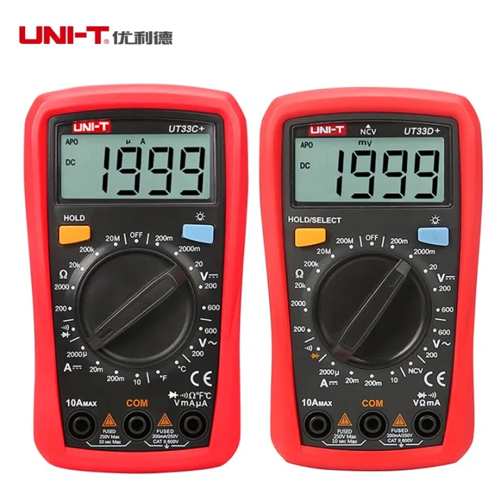 UNI-T%20UT33D+%20High-Precision%20Automatic%20Anti-Burning%20Portable%20Digital%20Electrician%20Multimeter%20Backlight%20Universal%20Table%20-%20Image%207