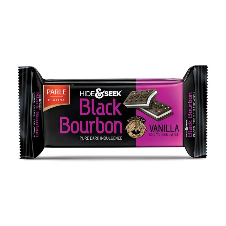Parle Platina Hide & Seek Black Bourbon Vanilla Biscuit,100G