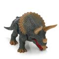 NYT Remote Walking Dinosaur Triceratops Toy Model Eyes Light Up Sound Kids Gift -. 