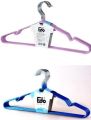 6/10 Pcs Non-Slip Metal Hook Hangers - Multicolor - cloth hanger/.