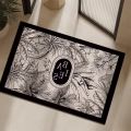 Cross-border hot selling bathroom mat retro soft diatom mud water quick-drying non-slip bathroom toilet door anti-slip mat.