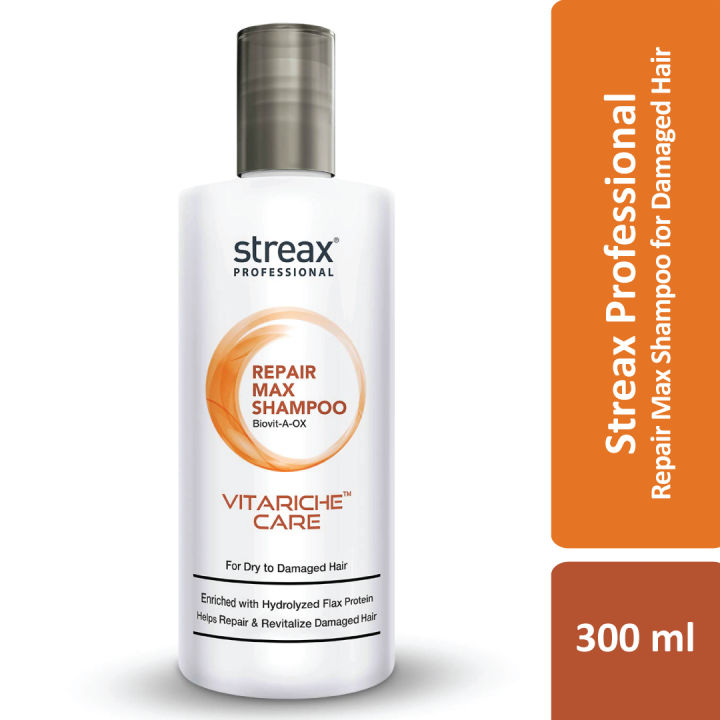 Streax Professiona Vitariche Care Repair Max Shampoo 300ml