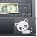 Baby Cute Cat Laptop Skin & Laptop Sticker Waterproof Removable Sticker For Any Kind of Laptop - LS197 - Sticker Buster. 