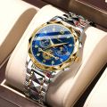 POEDAGAR 996 Luxury Man Wristwatch Waterproof Luminous Chronograph Watch for Men Stainless Steel Men's Quartz Watches reloj hombre. 