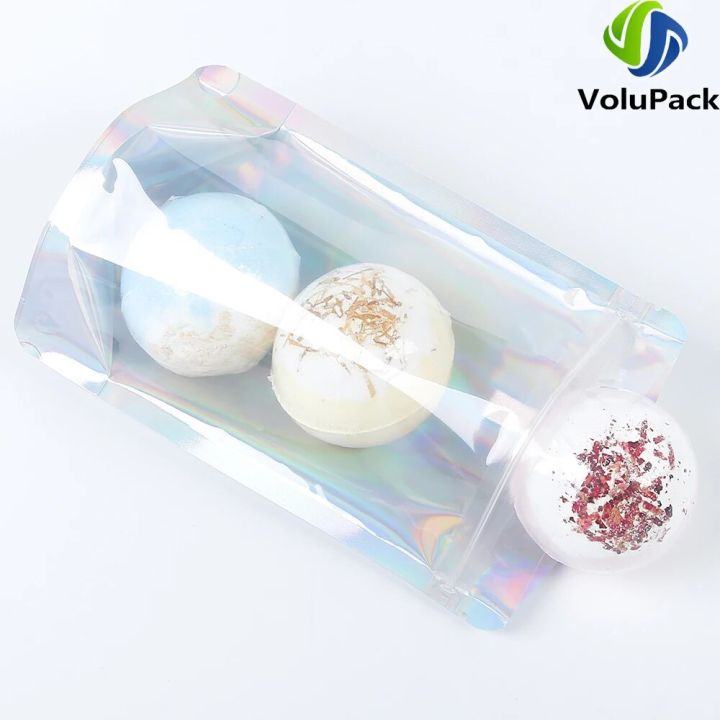 100PCS%20Smell%20Proof%20Plastic%20Package%20Ziplock%20Bags%20Clear%20Front%20Holographic%20Silver%20Pouches%20Recyclable%20Metallic%20Mylar%20Storage%20Bags%20-%20Image%205