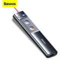 Baseus Wireless Presenter Pen 2.4Ghz USB C Adapter Handheld Remote Control Pointer Red Pen PPT Power Point Presentation Pointer. 