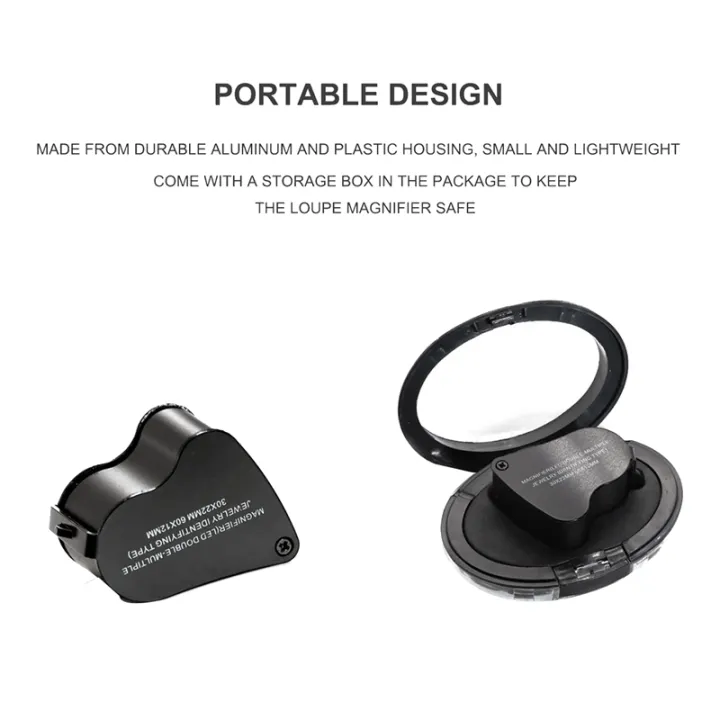 30X%2060X%20Jewelers%20Loupe%20Illuminated%20Jewelers%20Loupe%20Magnifier%20Foldable%20Jewelry%20Magnifier%20Magnifier%20with%20Bright%20LED%20Lighting%20for%20Gems%20-%20Image%202