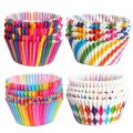 24 pcs- Regular size Assorted Paper Cupcake Liners Muffin Cases Baking Cups cake mold- Randomly Selected Design. 