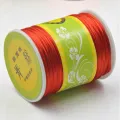 50M 1.5mm Satin Nylon Cord Knotting Beading String Bracelet Macrame Rattail Rope Jewelry Findings DIY. 
