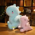 22~60cm Soft Dinosaur Plush Toy PP Cotton Stuffed Blue Pink Lovely Dino Comforting Plushie for Baby Kids. 