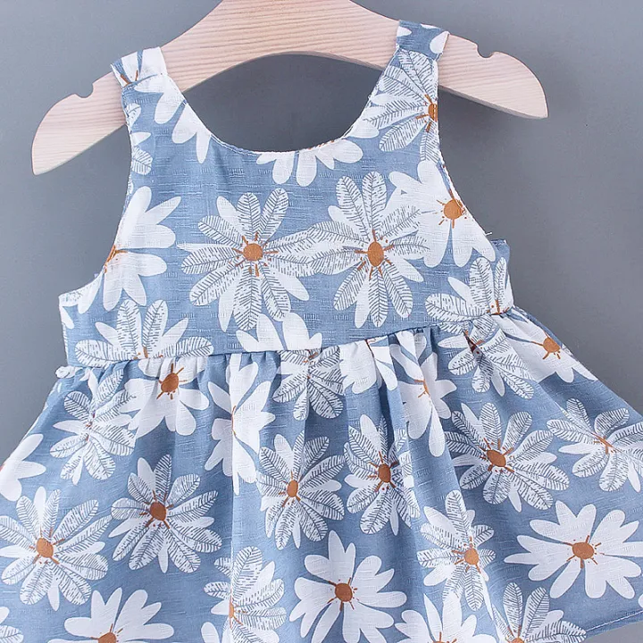 (New)%20summer%20girl%20baby%20girl%20bow%20strap%20Daisy%20dress%20beach%20dress%20tank%20top%20Princess%20dress%20lovely%20evening%20party%20dress%20-%20Image%203