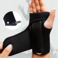Splint Sprains Arthritis Black Band Belt Carpal Tunnel Hands Wrist Support Brace Strap Useful. 
