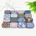 Designer Mini Collectable Tin Box 1pc Metal Storage Candy Box Case Perfume Packaging Small Gift for Kids. 