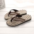 2023 Summer Slippers Men Flip Flops Beach Sandals Non-slip Casual Flat Shoes Slippers Indoor House Shoes for Men Outdoor Slides.