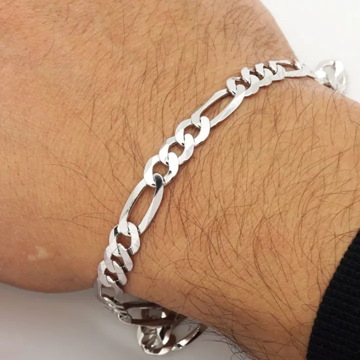 Stainless%20Steel%20Silver%20Bracelet%20For%20Men%20-%20Image%204