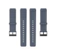 18mm Replacement Silicone Solid Color Watchband Strap For Smartwatch.